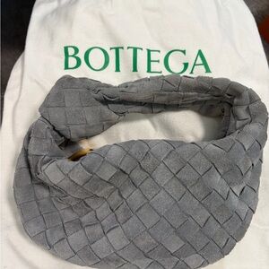❌SOLD❌ AUTHENTIC Bottega Veneta Gray SUEDE Mini Jodie